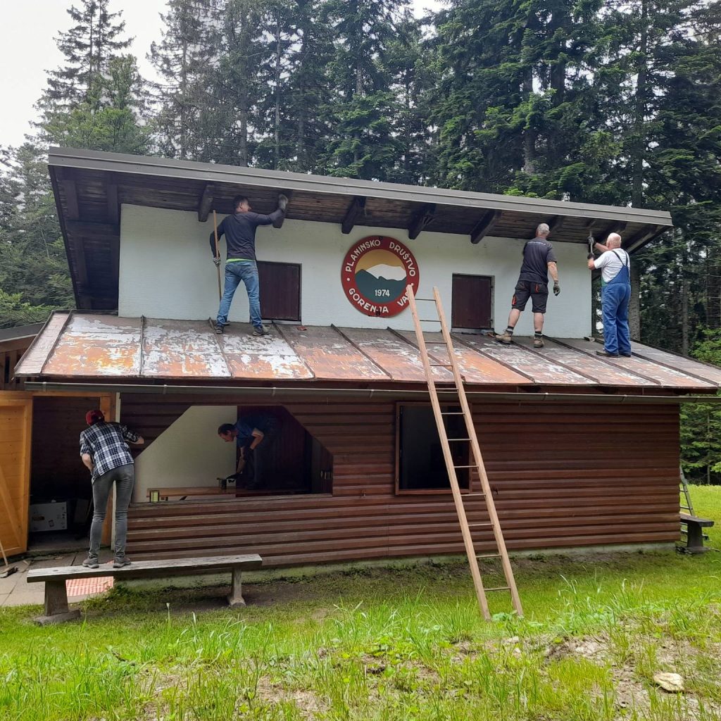 Delovna akcija na zavetišču Jelenci leta 2024