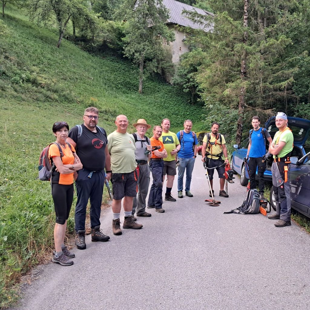 Skupna akcija markacistov