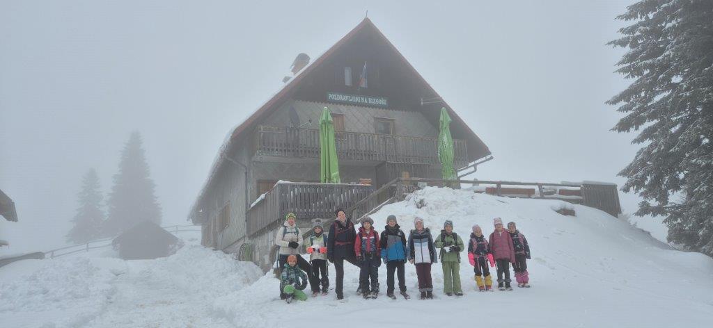 Pohod - koča na Blegošu - PŠ Javorje