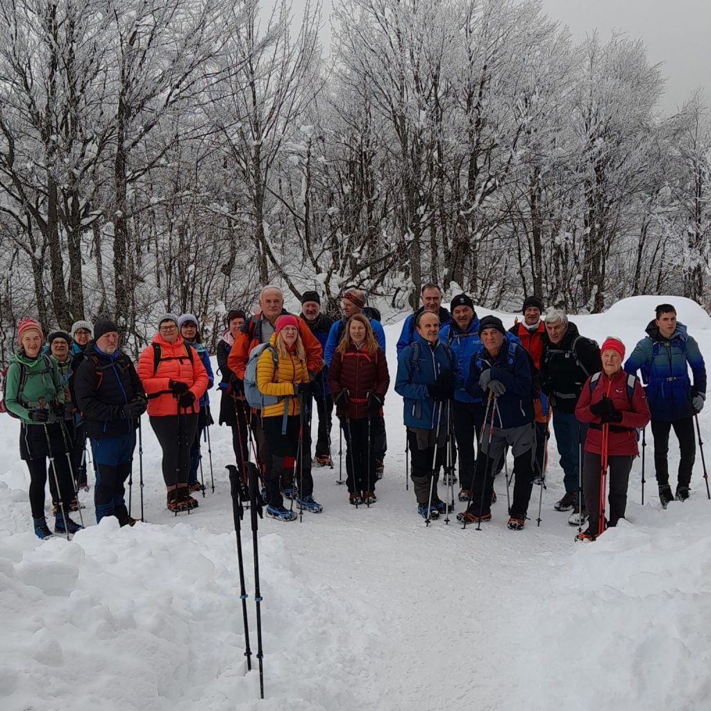 Na Komno - Zimski izlet PD Gorenja avs