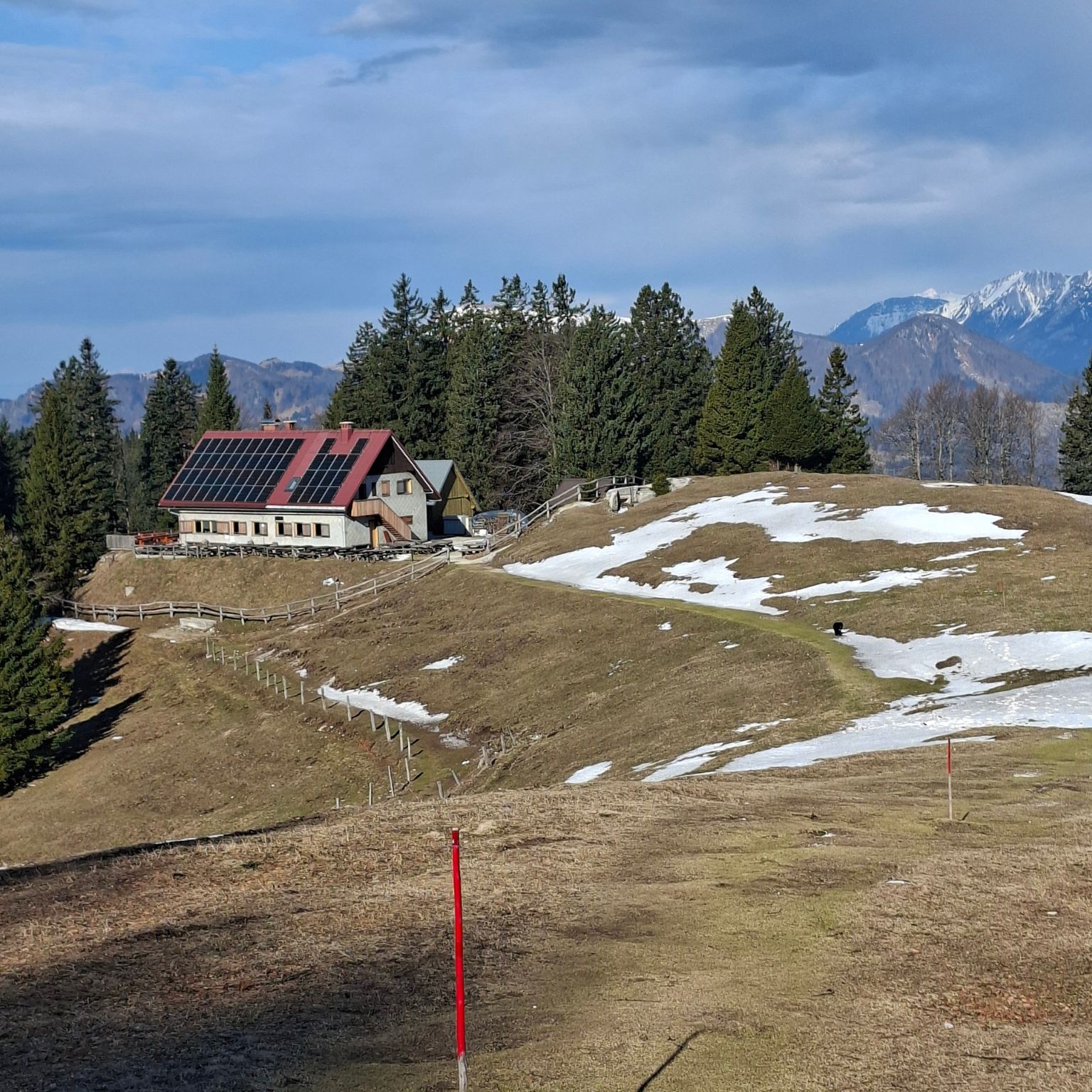 Koča na Blegošu - April 2026