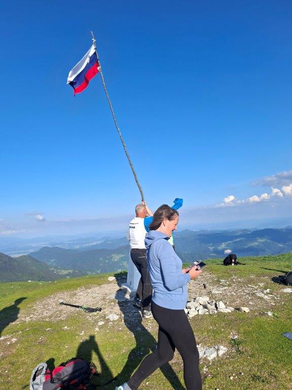 Priprave na pohod na Blegoš