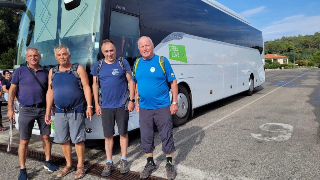113 Vodstvena ekipa: Renato Ribič, Silvo Pivk, Rafael Krvina in Drago Trček