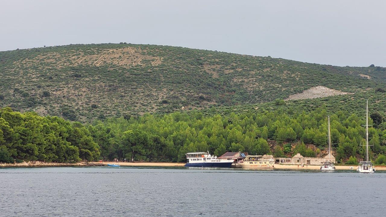 Pristanišče na otoku Sveti Grgur