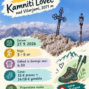 Vabilo kamniti lovec